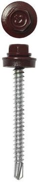 ЗУБР СКД 3005, 50 х 4.8 мм, тем.-красн., 1200 шт, кровельный саморез, Профессионал (4-300310-48-050-3005)