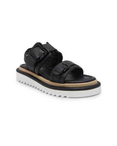 Кожаные босоножки Marc Cain - черный(UB SG.05 L05)