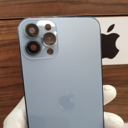Корпус для iPhone 11 в стиле iPhone 14Pro (цвет: Небесно-голубой)