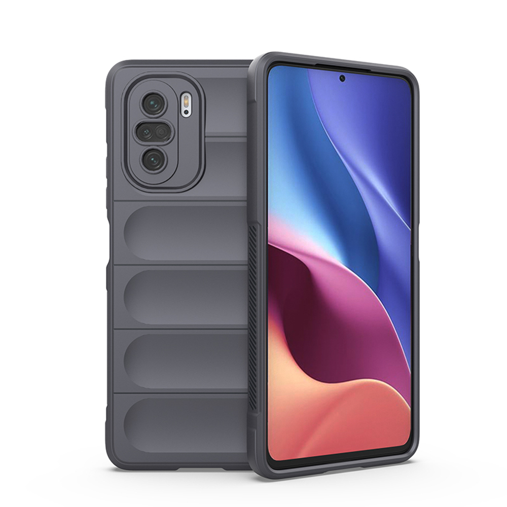 Противоударный чехол Flexible Case для Poco F3