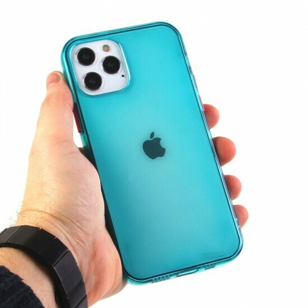 Чехол ТПУ Неон для iPhone 12 Pro, 011744 Оранжевый