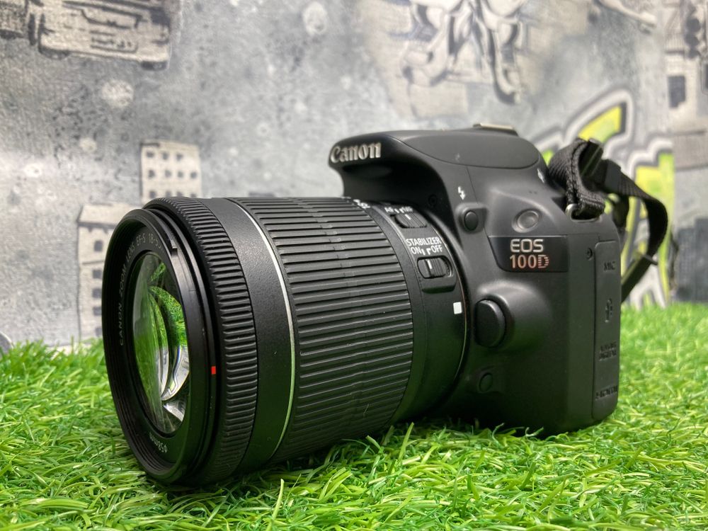 Canon 100D Kit 18-55mm IS STM 3.800 кадров