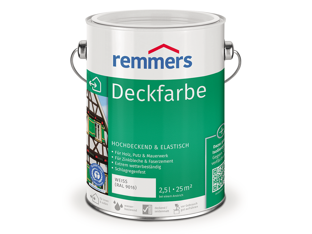 Remmers Deckfarbe акриловая краска для деревянного фасада и бруса