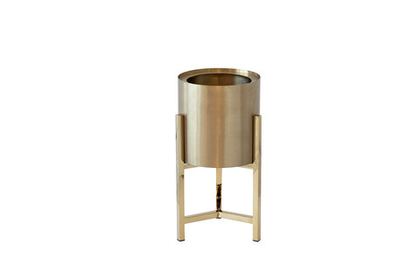 Подставка под цветы 25x50см Garda Decor золотая 13RXFP3105M-GOLD