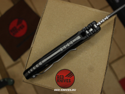 Нож Microtech BLK LUDT Gen III Standard S/E - клинок серый, черная рукоять