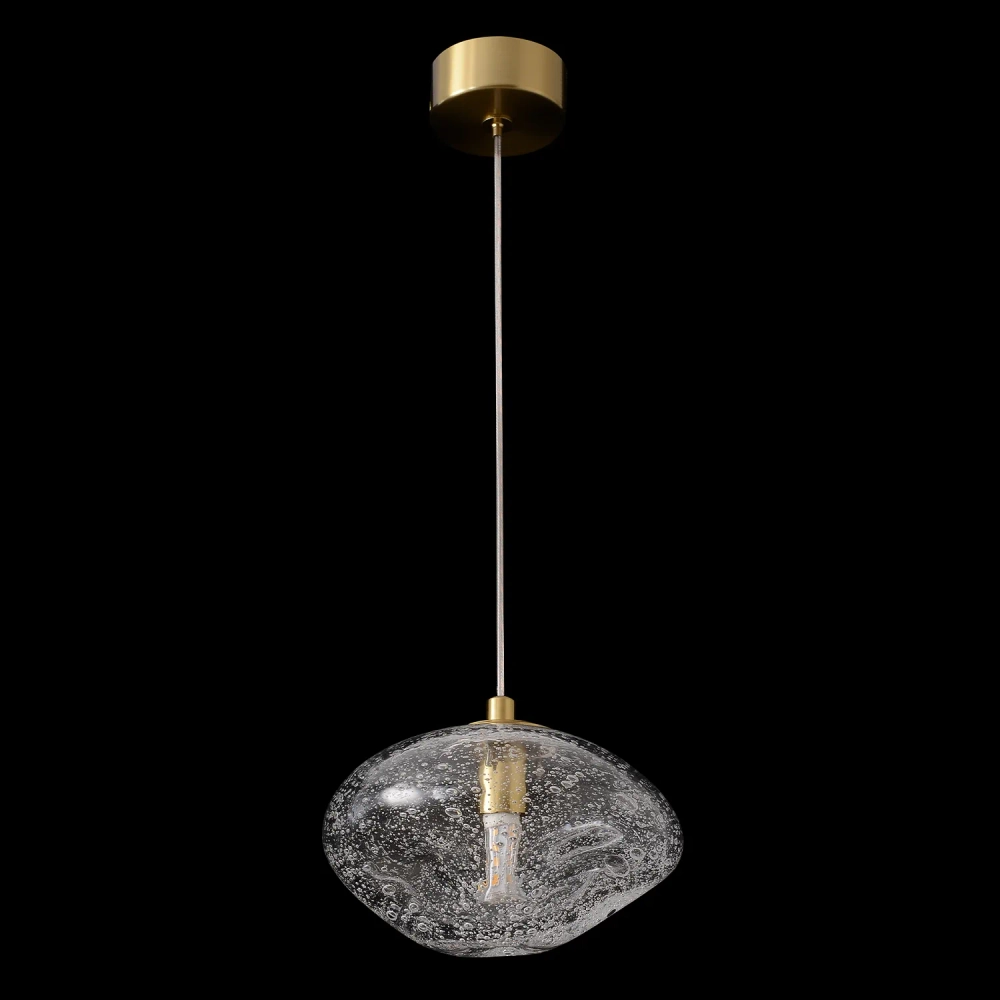 Светильник подвесной Crystal Lux FORMLESS SP1 TRANSPARENT