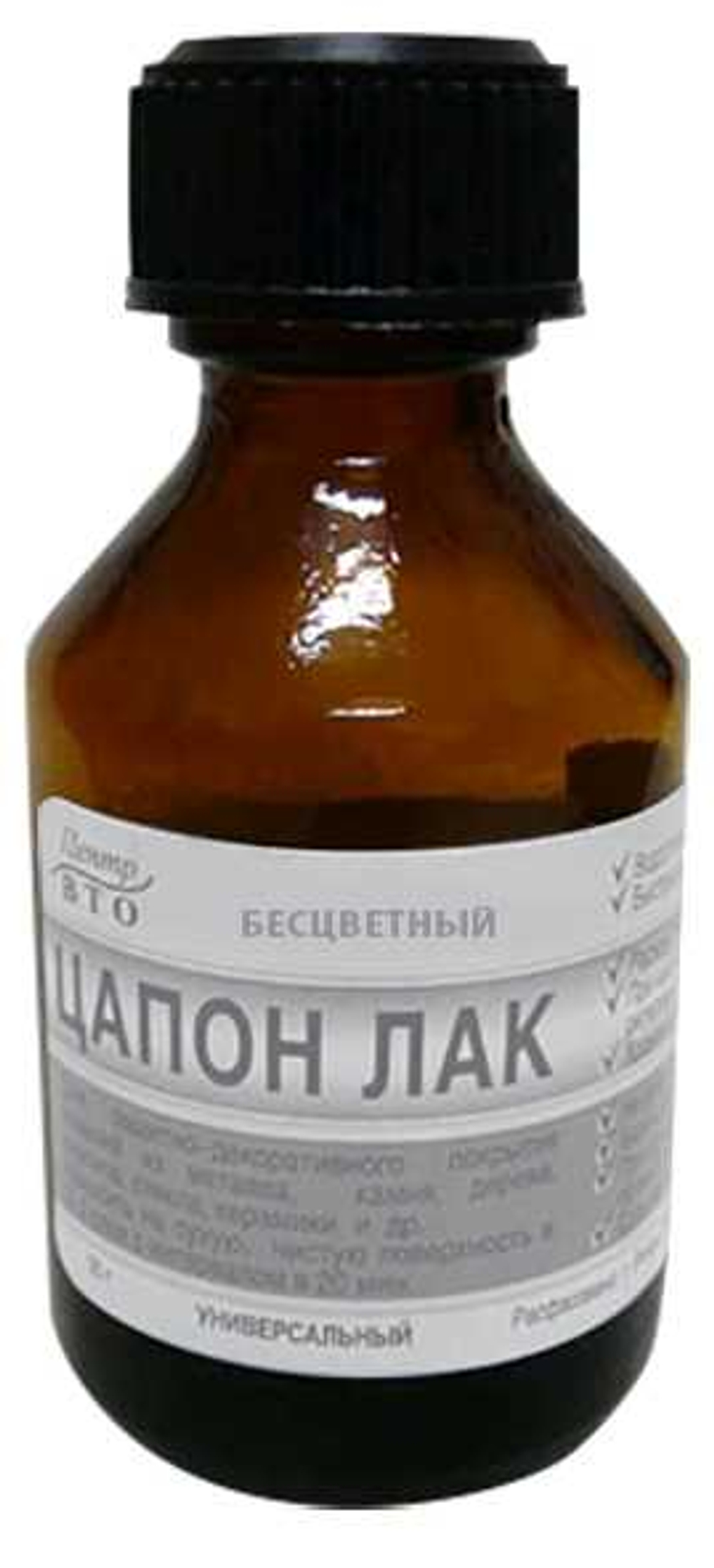 Лак Цапон, бесцветный 30 мл