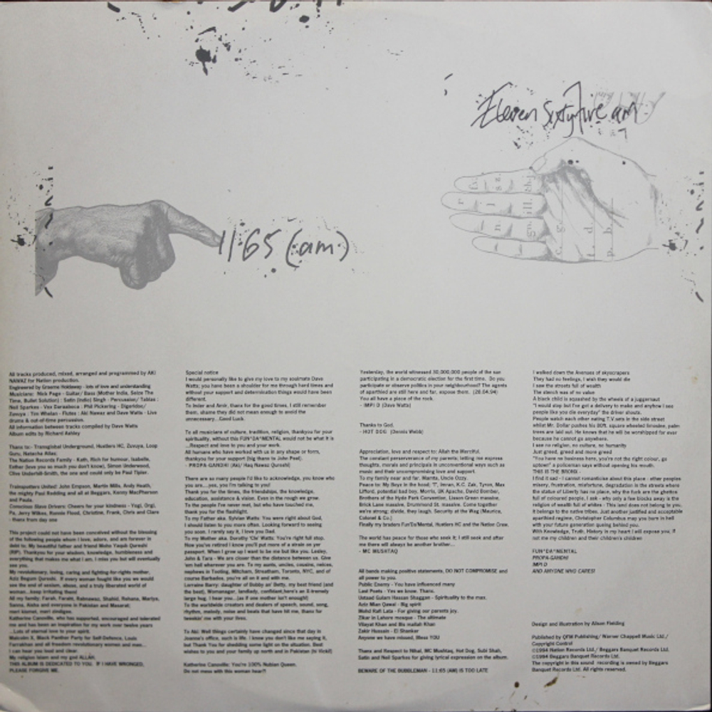 Fun-Da-Mental / Seize The Time (2LP)