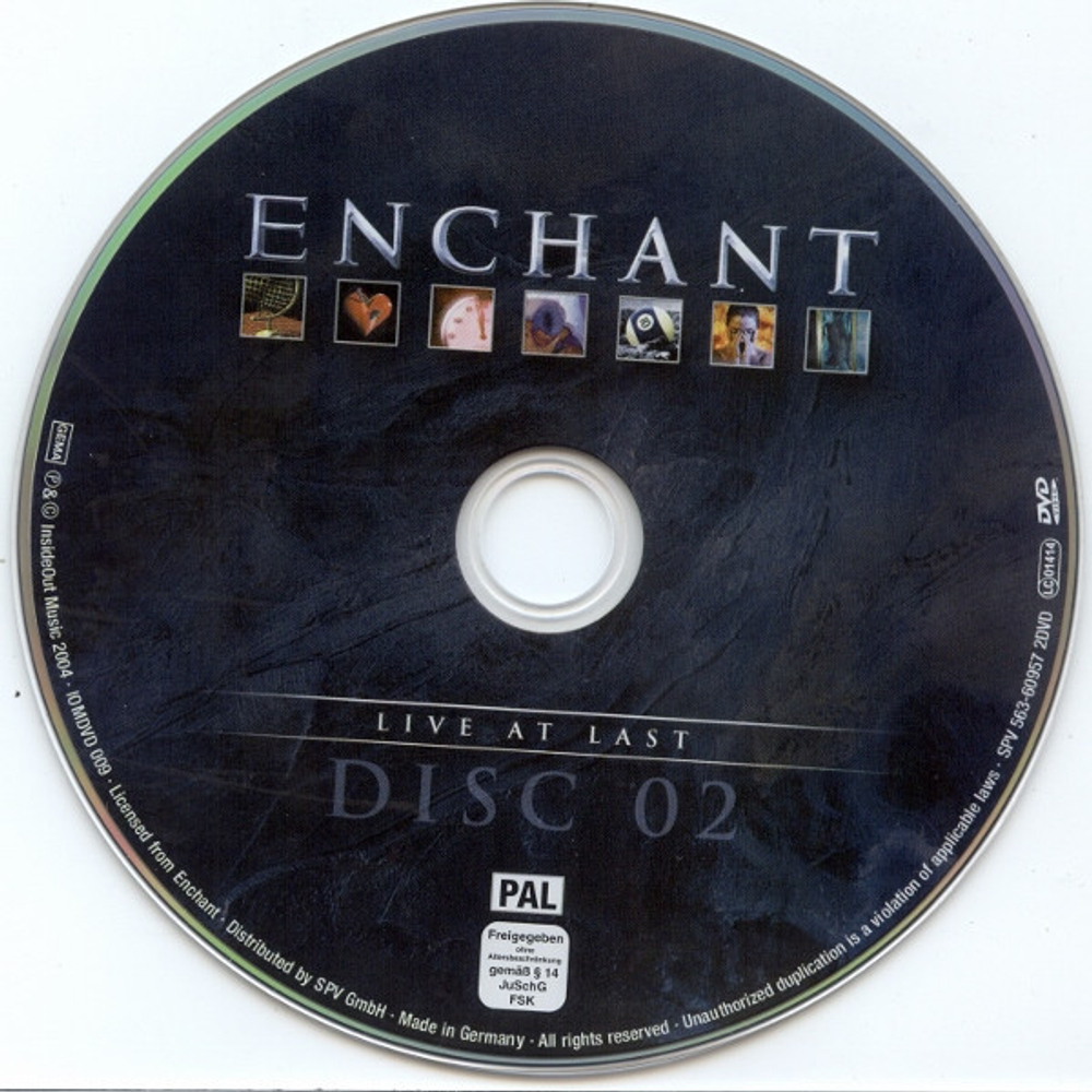 Enchant / Live At Last (2DVD)