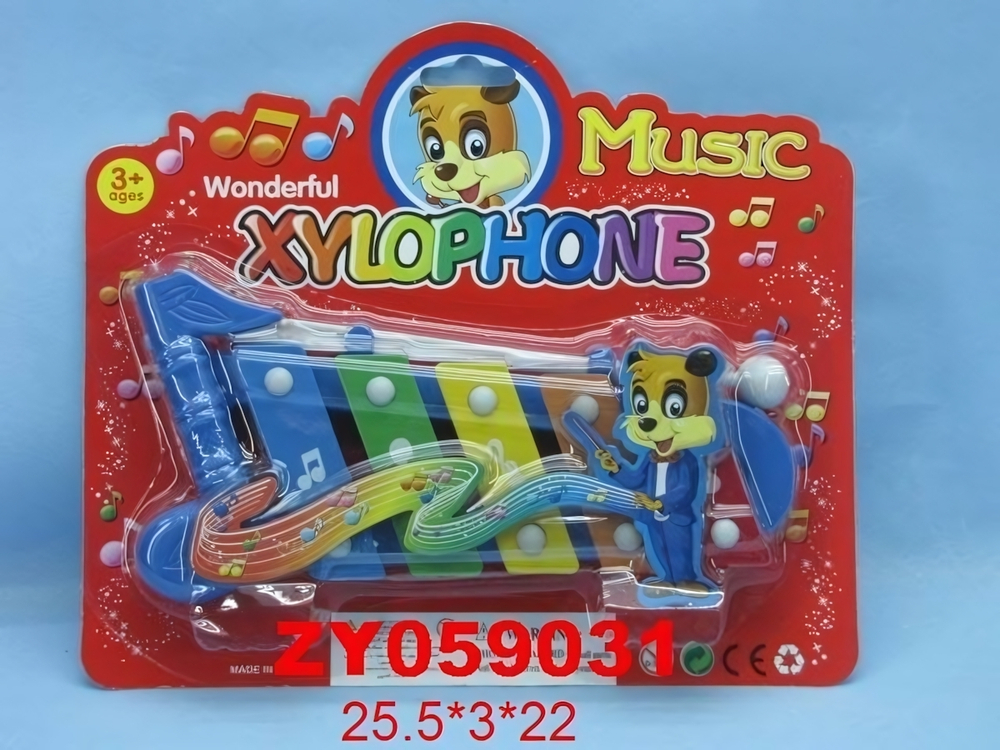 Ксилофон, блистер 32168-10