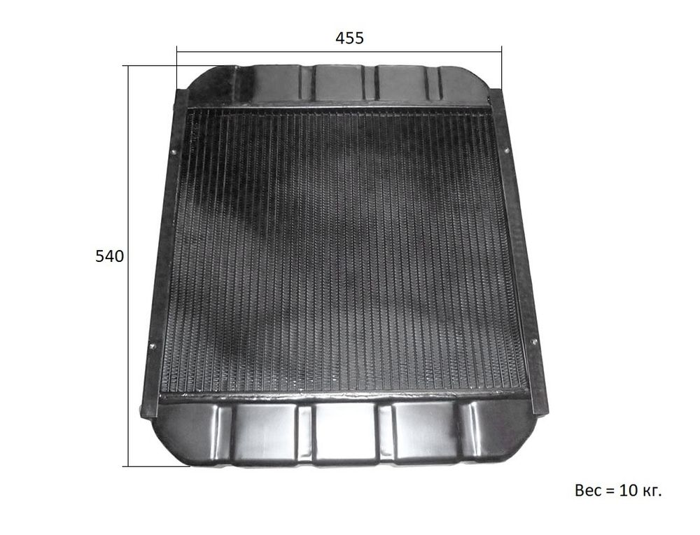 Радиатор охлаждения KM 376, KDE19,ТСС ЭЛАД-16,19 / (Radiator Ass'y for KDE-19, KDE19T3-10200)