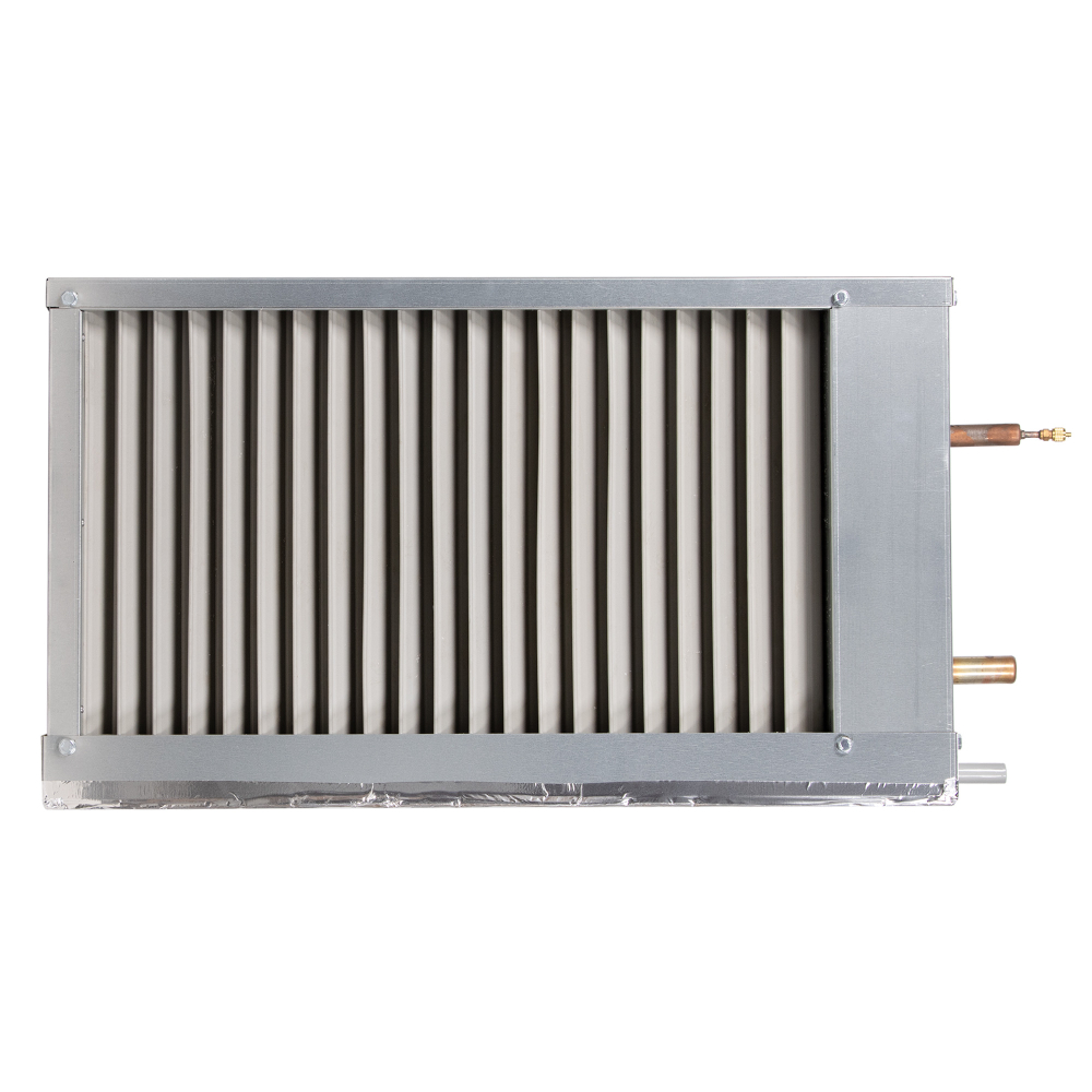 Охладитель фреоновый для прямоугольных каналов SHUFT WHR-R 600x350-4