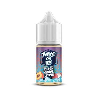Купить Twice On Ice Salt 30 мл - Peach Grape Litchi (20 мг)