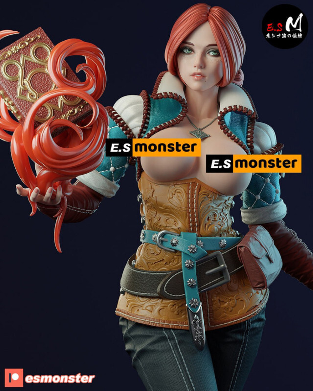 Triss Трисс Меригольд Ведьмак The Witcher Коллекционная Фигурка Аниме