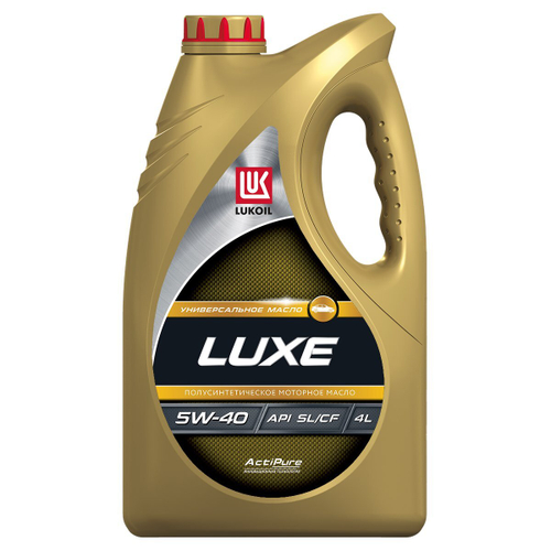 Масло Лукойл Luxe 5W40 SL/CF (4л) п/синтетика