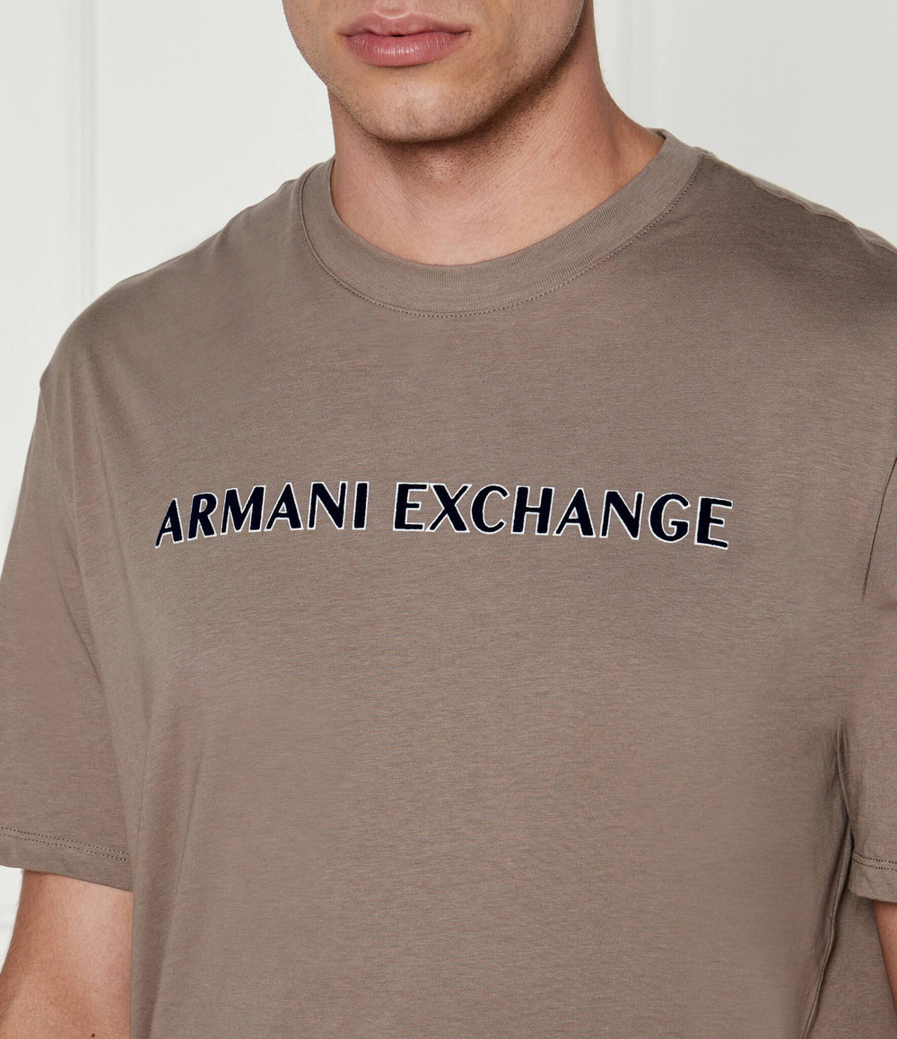 Футболка Armani Exchange - бежевый(6DZTBD ZJ3VZ)