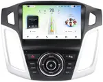 Магнитола для Ford Focus 3 2011-2019 (рамка тип 2) - Teyes CC4L монитор 9" IPS, Android 14, Быстрая, Snapdragon 662, CarPlay, 4G SIM-слот