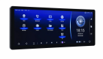 Магнитола для Jeep Grand Cherokee WK2 2013-2022 (ШГУ 8.4") - Kuberg монитор 15.6" LUX на Android 13, Быстрая, CarPlay, 4G SIM-слот