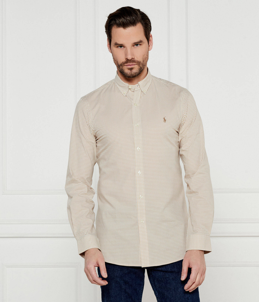 Рубашка POLO RALPH LAUREN - бежевый(710929345)
