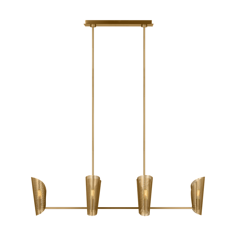 Люстра Visual Comfort Plivot Large Linear Chandelier