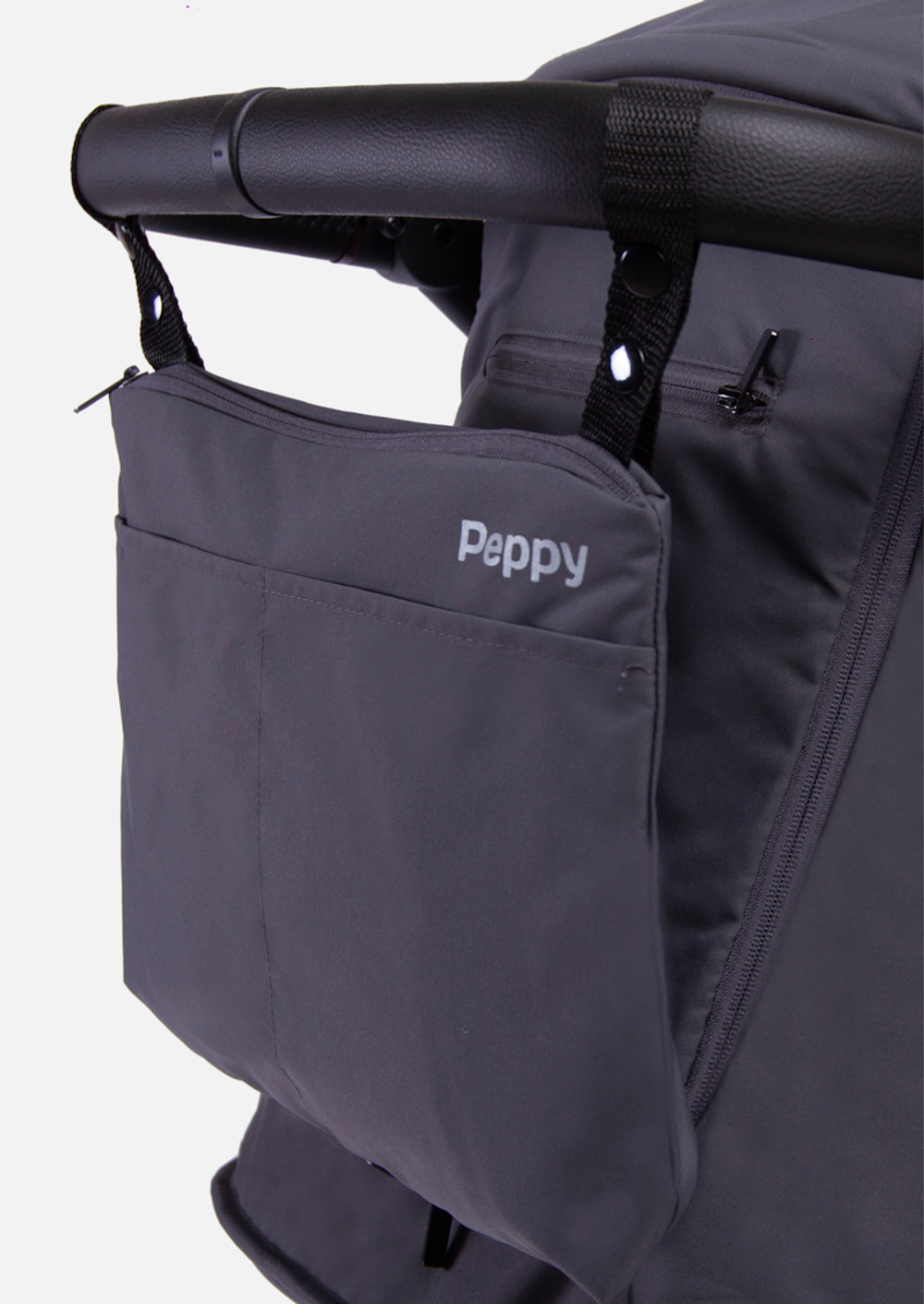 Peppy Коляска прогулочная Marco (dark grey)