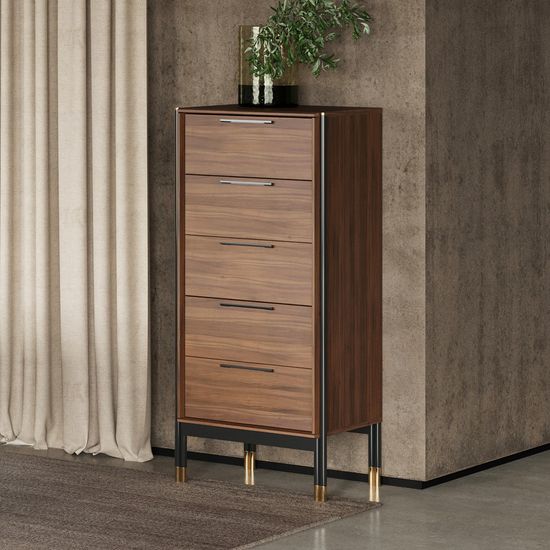 Комод высокий BENISSA, MOD INTERIORS цвет натуральный