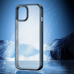Чехол прозрачный с мягкими рамками от Dux Ducis для iPhone 15, серия Aimo Series Case