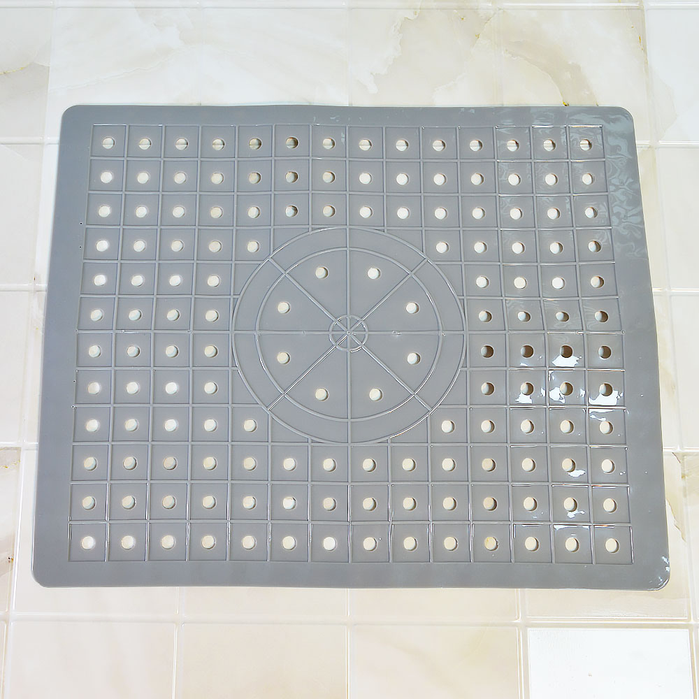 Коврик для раковины 30*25см ПВХ, A090319