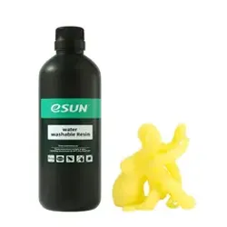 Фотография — Фотополимер ESUN Water Washable желтый (0,5 кг)