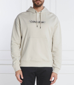 Худи DOUBLE FLOCK LOGO Calvin Klein - экрю(K10K111815)