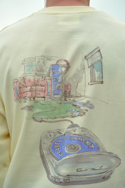 Лонгслив Called a Garment Sibling's Room Longsleeve "Butter"