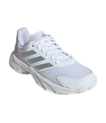 Adidas CourtJam Control 3 CL Женские Белые-Серые Кроссовки 2025