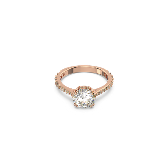CONSTELLA:RING RND M WHITE/ROS 55