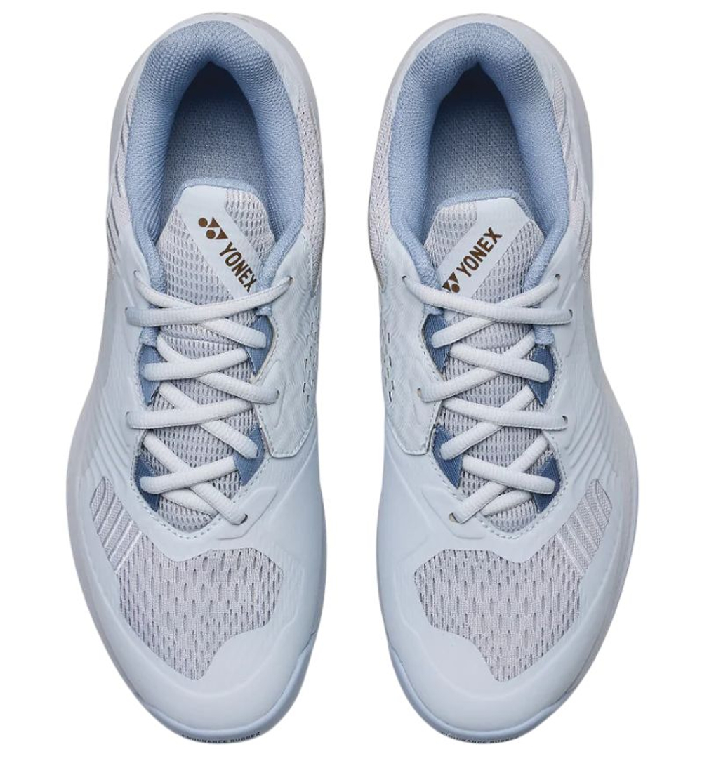 Мужские теннисные кроссовки Yonex Power Cushion Sonicage Clay - pale blue