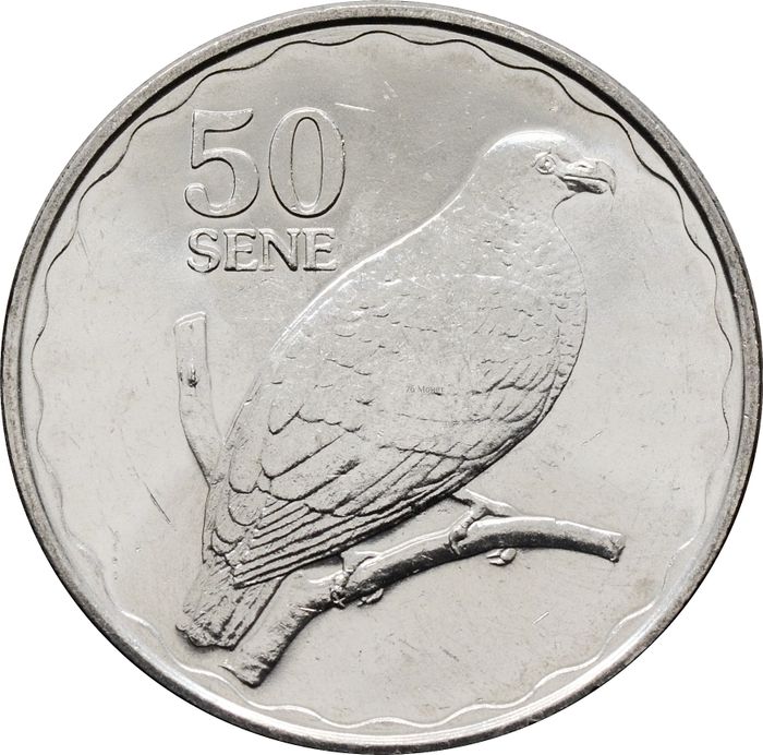 50 сене 2011 Самоа, голубь