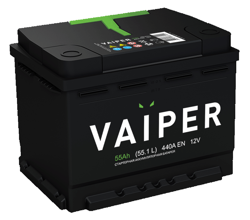 VAIPER 6СТ-55 аккумулятор VAIPER 6СТ-55 аккумулятор