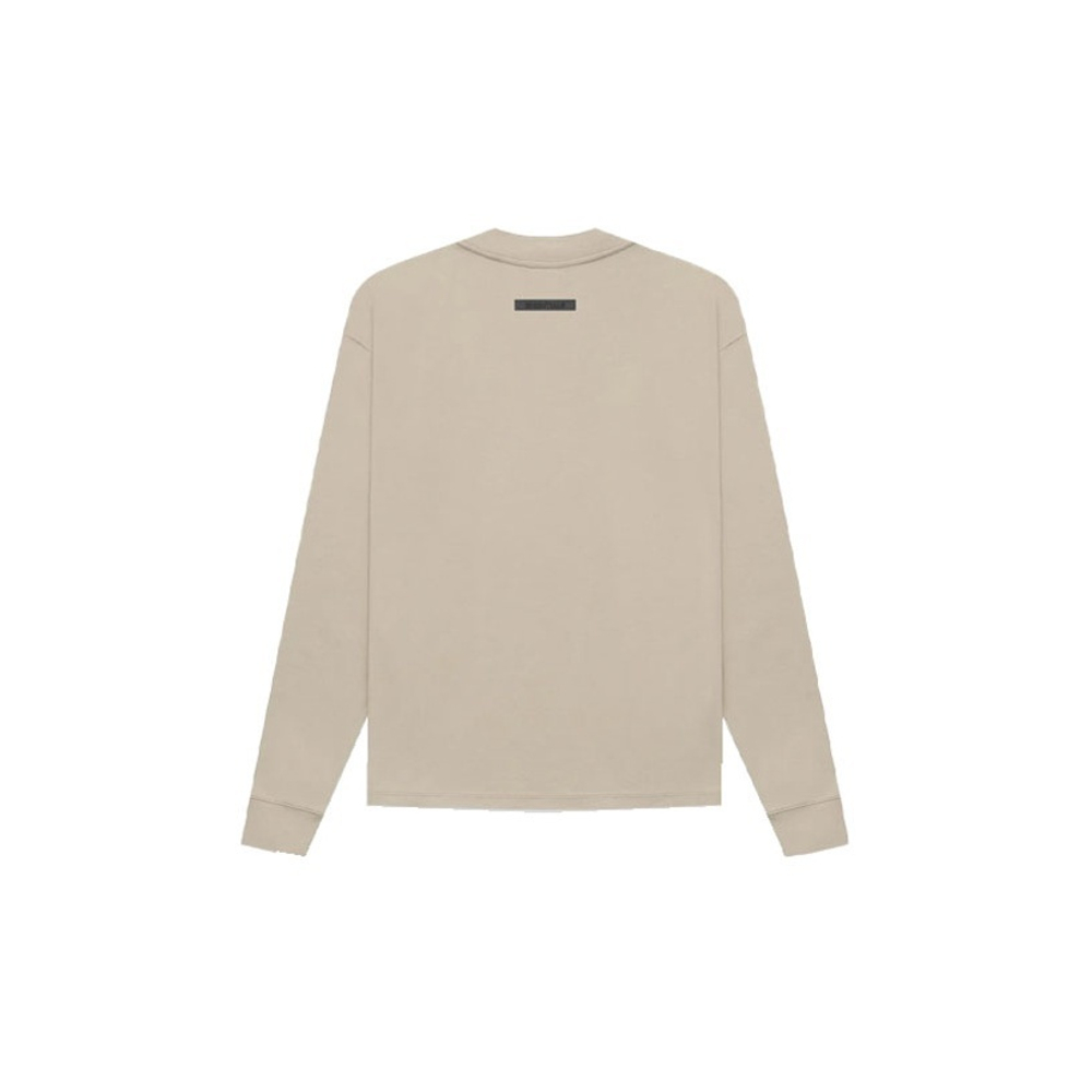 Худи Fear of God Essentials Long Sleeve String/Tan, FOG-FW21-185