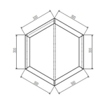 Приставной столик MOD INTERIORS AVILA