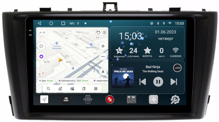 Магнитола для Toyota Avensis 2008-2015 - RedPower 187 Android 10, Быстрая, QLED+2K, CarPlay, SIM-слот