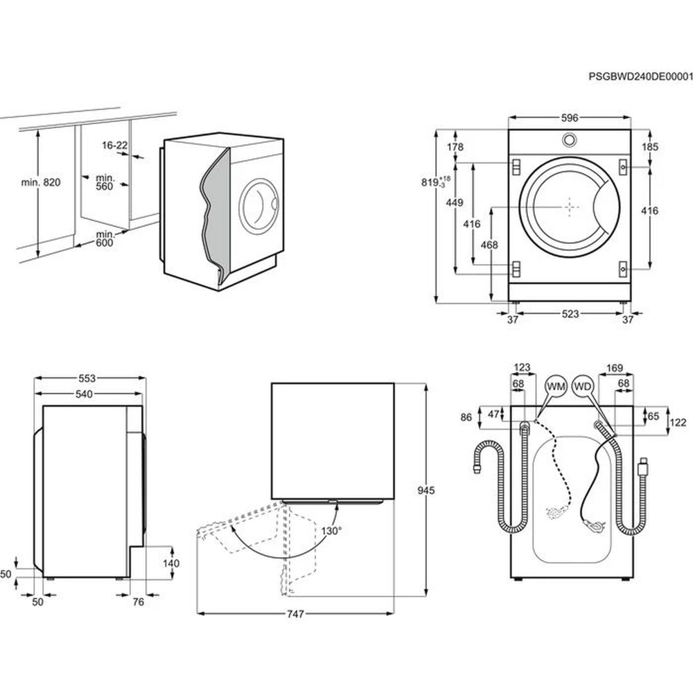 ELECTROLUX EWN7F447WI