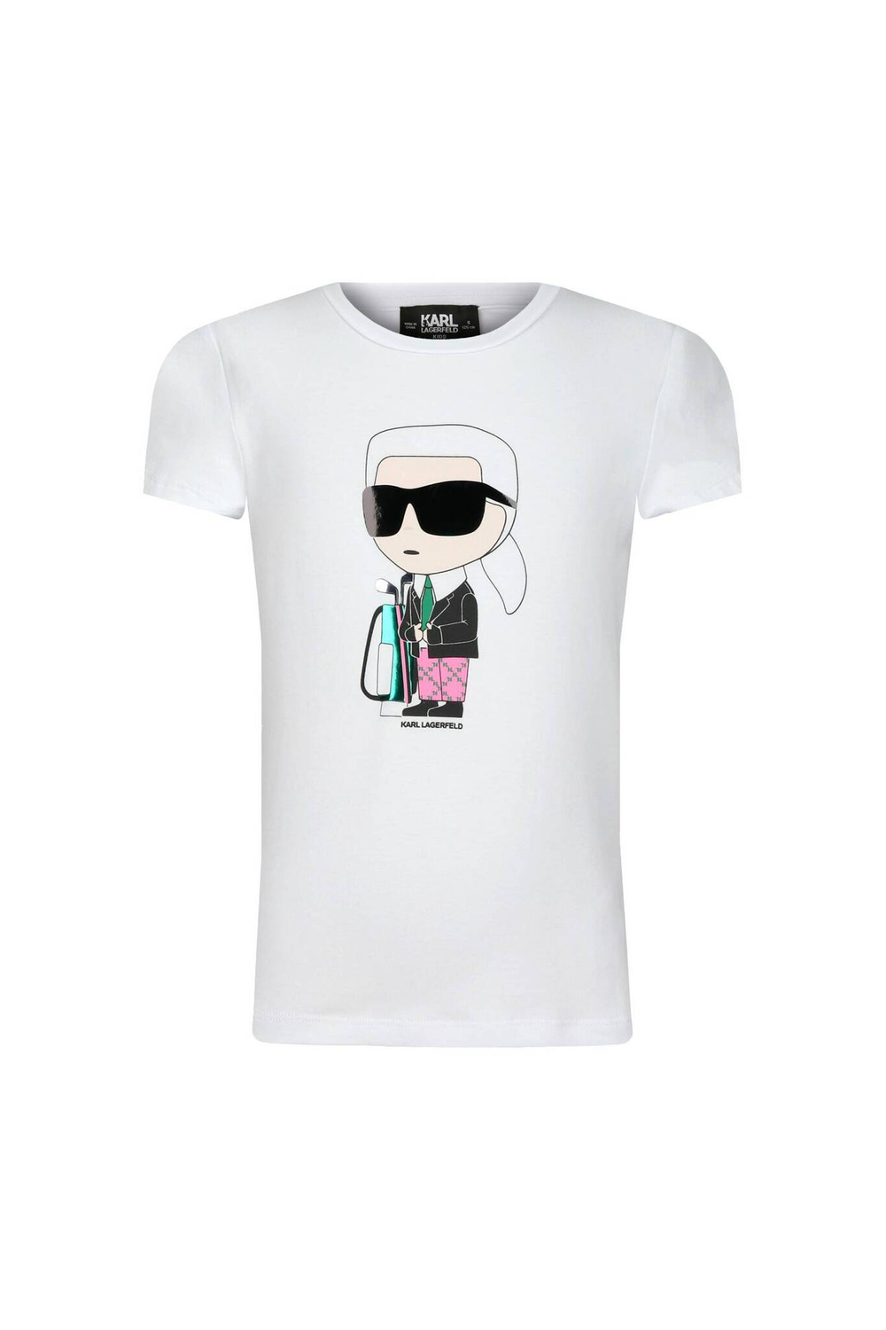 Футболка Karl Lagerfeld Kids - белый(Z30111)