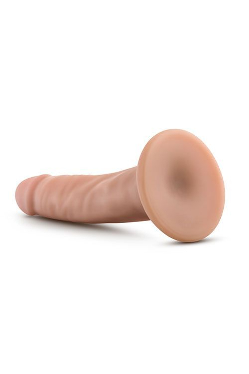 Телесный фаллоимитатор на присоске 5.5 Inch Cock With Suction Cup - 14 см. (Цвет: телесный)