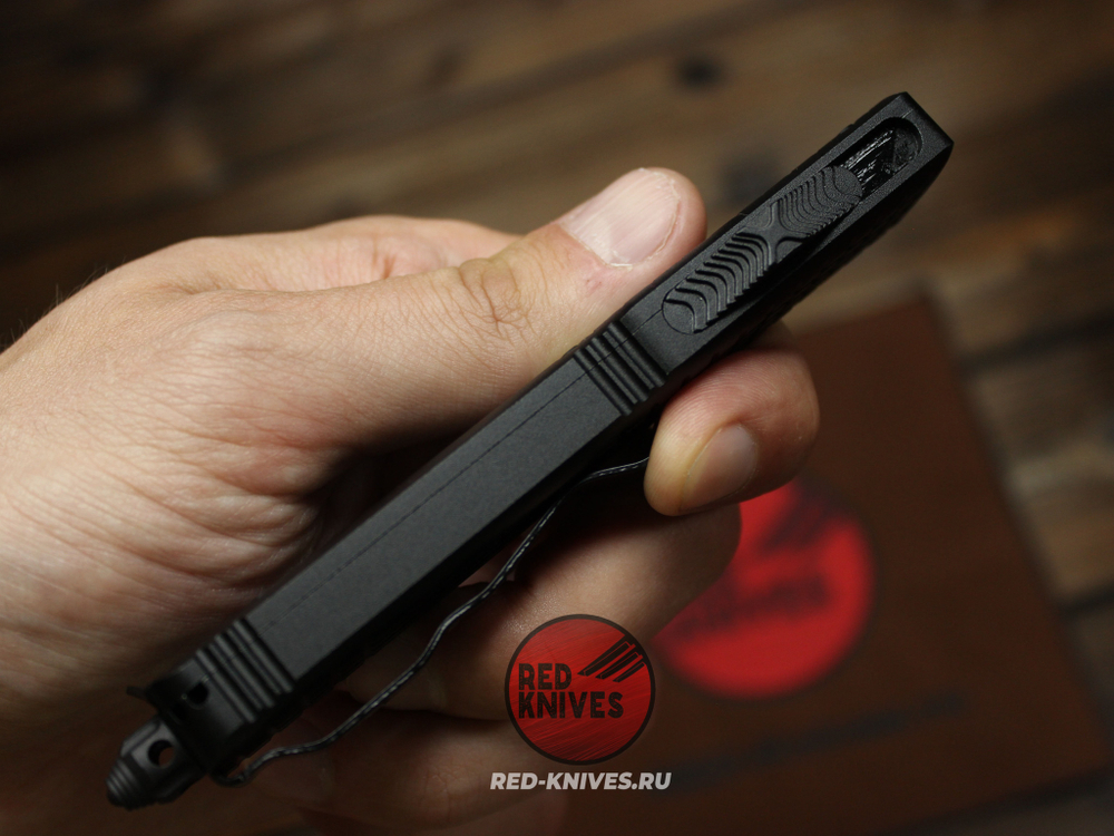 Нож Microtech Ultratech Delta Shadow Frag S/E - клинок черный стандарт + запчасти МТ3