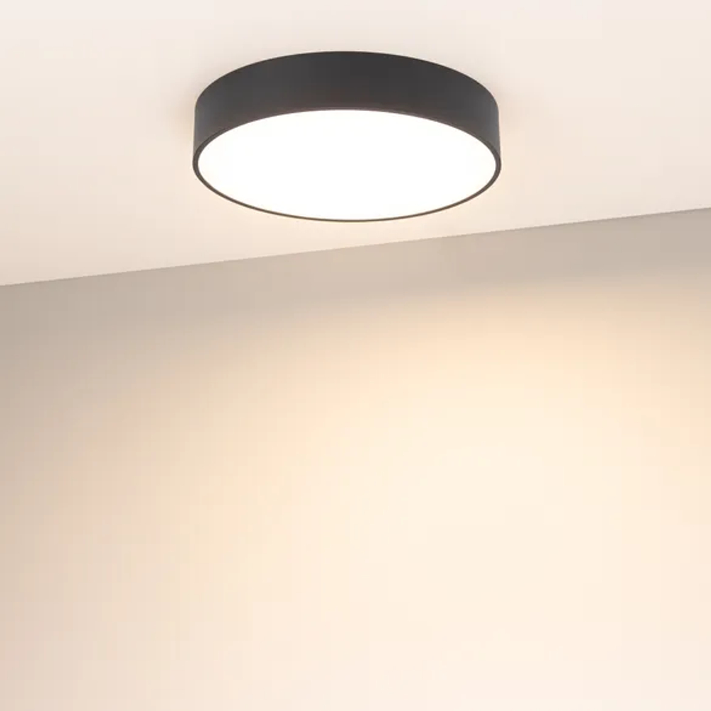 Светильник SP-RONDO-R350-30W Warm3000 (BK, 120 deg, 230V) (Arlight, IP40 Металл, 3 года) 034810