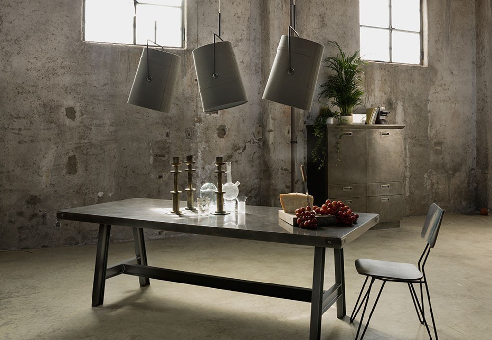 Pendant design lamp  Diesel Fork by Foscarini D33 (Grey)