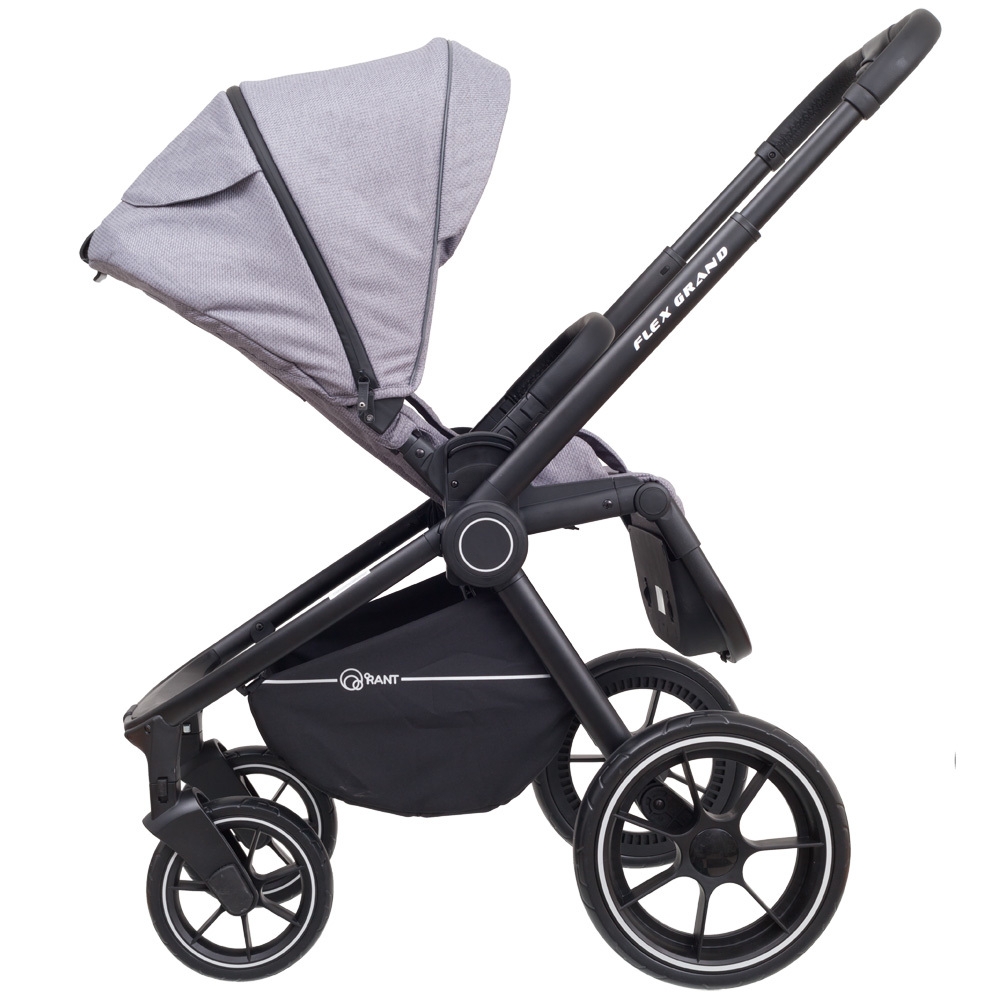 Коляска детская "FLEX GRAND" (2в1) RA065 Mercury Grey