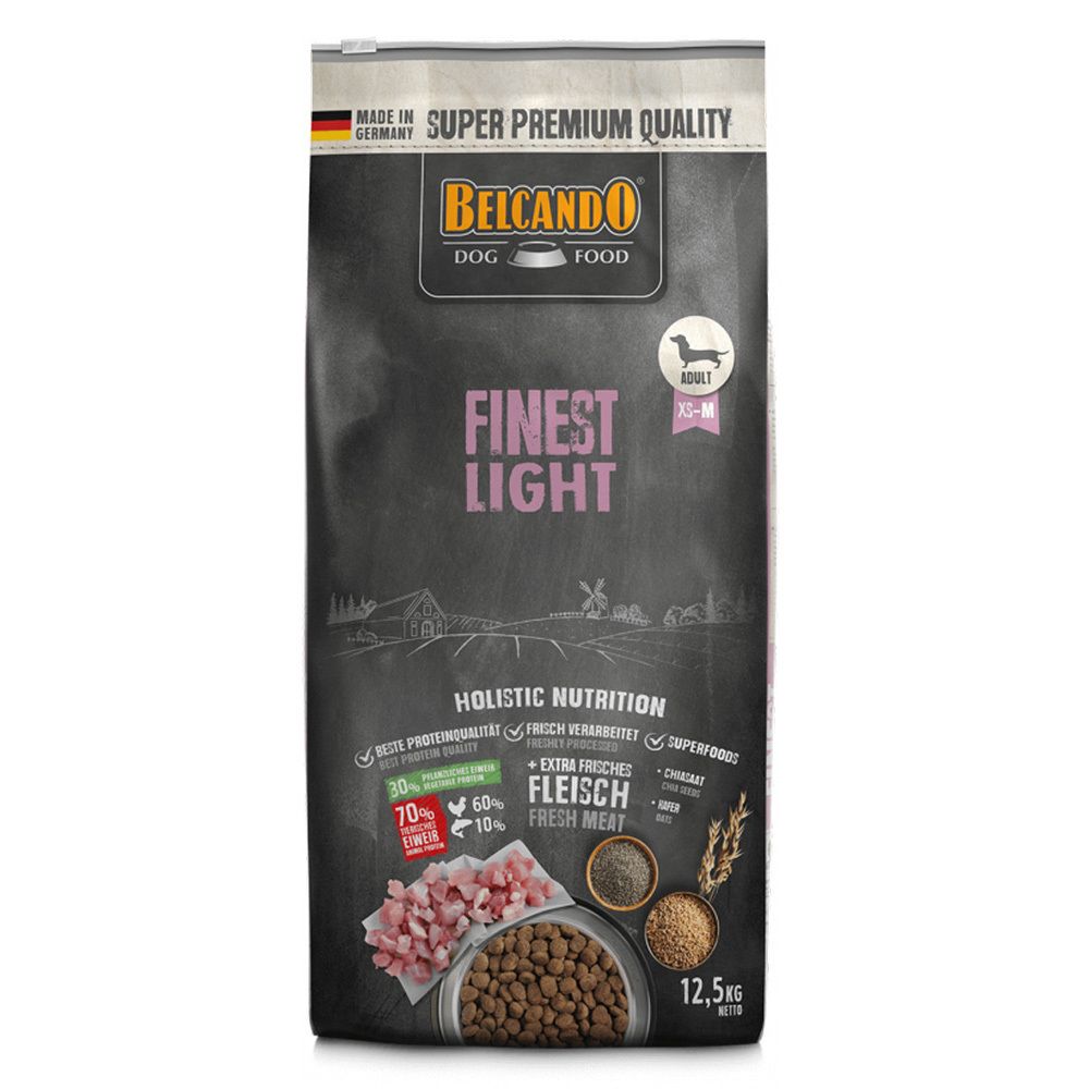 Сухой корм Belcando Finest Light утка и печень 12,5 кг Сухой корм Belcando Finest Light утка и печень 12,5 кг