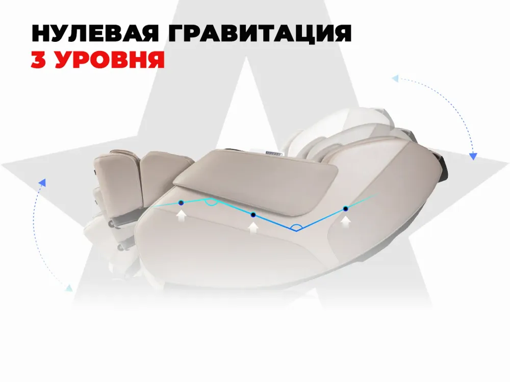 Массажное кресло FUJIMO 氣 DISCOVERY 3D XL Серый