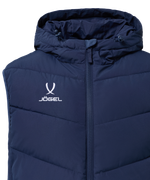 Жилет утепленный c капюшоном JÖGEL ESSENTIAL PerFormPROOF Padded Hooded Vest, темно-синий