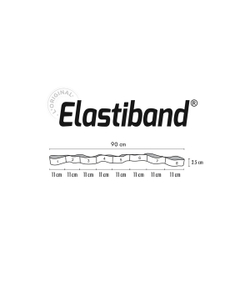 Эспандер Sveltus Elastiband Original 7 кг оранжевый, постер/ упаковка